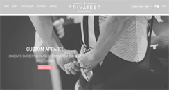 Desktop Screenshot of privateer.co.za